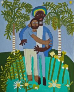Blue Hug Zion Levy Stewart Paradise Studios Mullumbimby